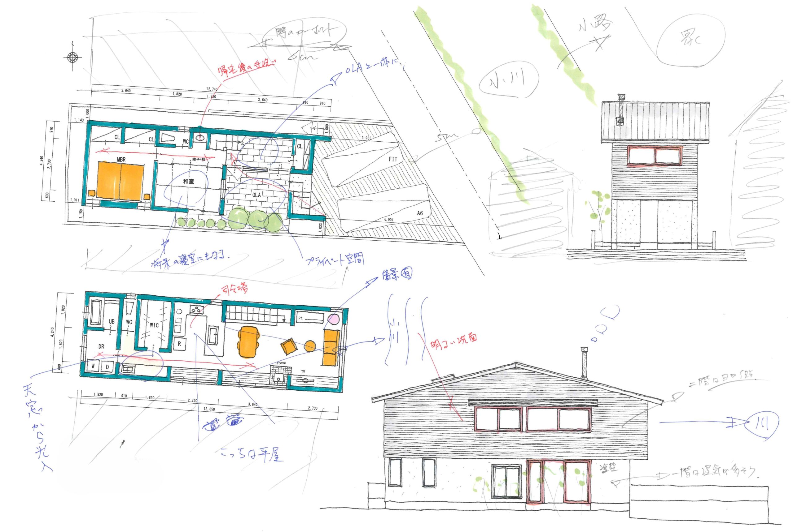 建たなかった、けれど大好きな図面。
